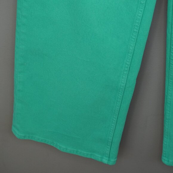 Rails The Getty High Rise Wide Leg Jeans in Emerald Green Size 27 NWT - Picture 7 of 16